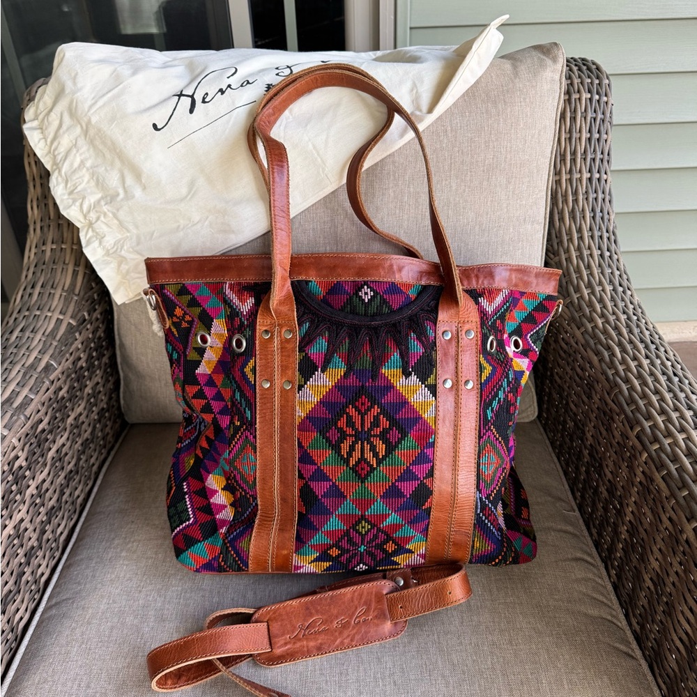 GUC Nena and Co. Lucia huipil tote.